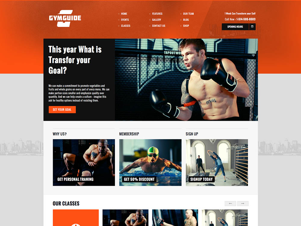 Gym Guide Best WordPress Gym and Fitness Themes