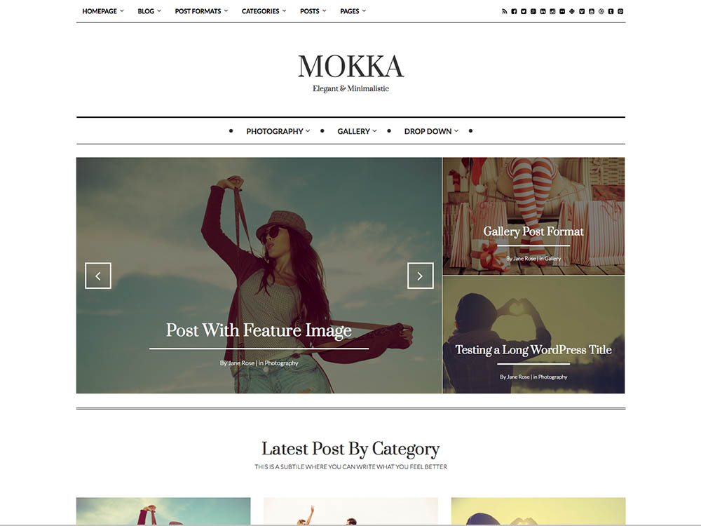Mokka - Best WordPress Magazine Themes