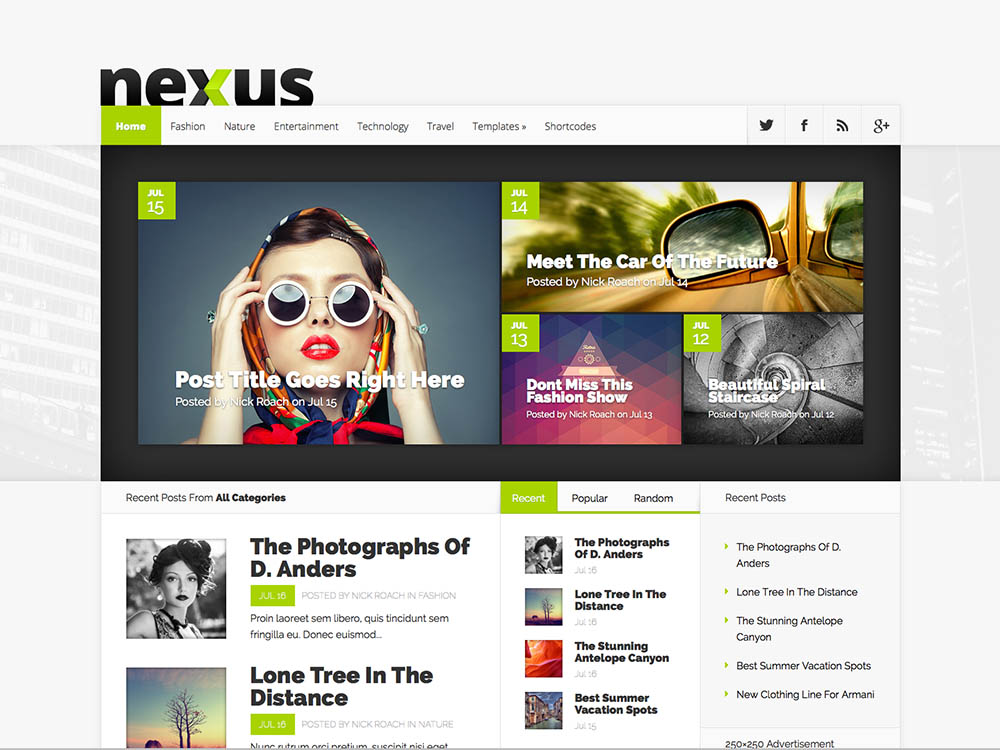 One of the best magazine themes for WordPress 