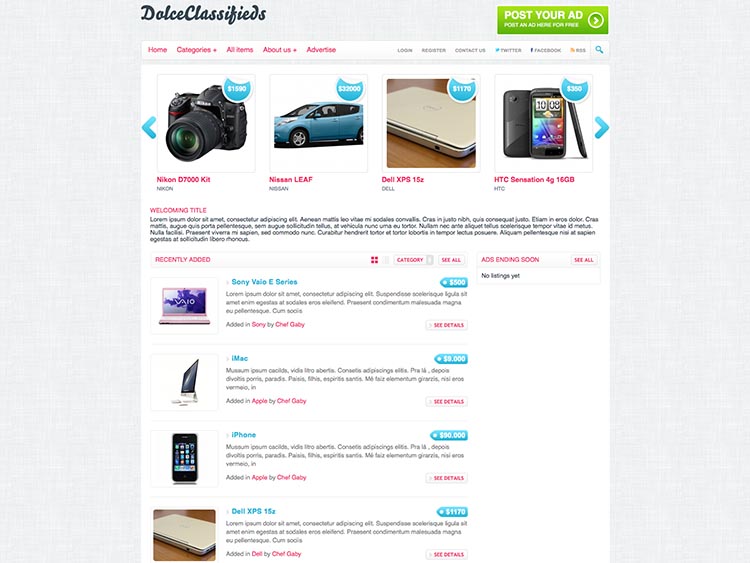 Docle - - Best WordPress Classified Ads Themes