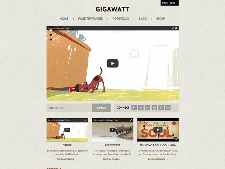 GigaWatt - Best WordPress Video Magazine Themes