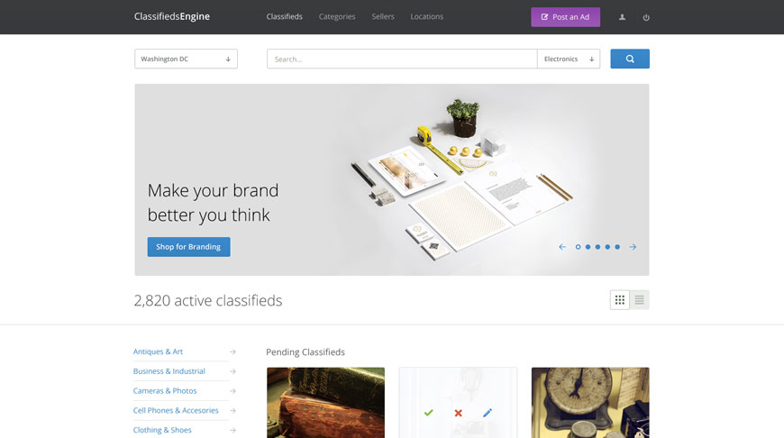 The best (and our favorite) WordPress Classifieds Theme