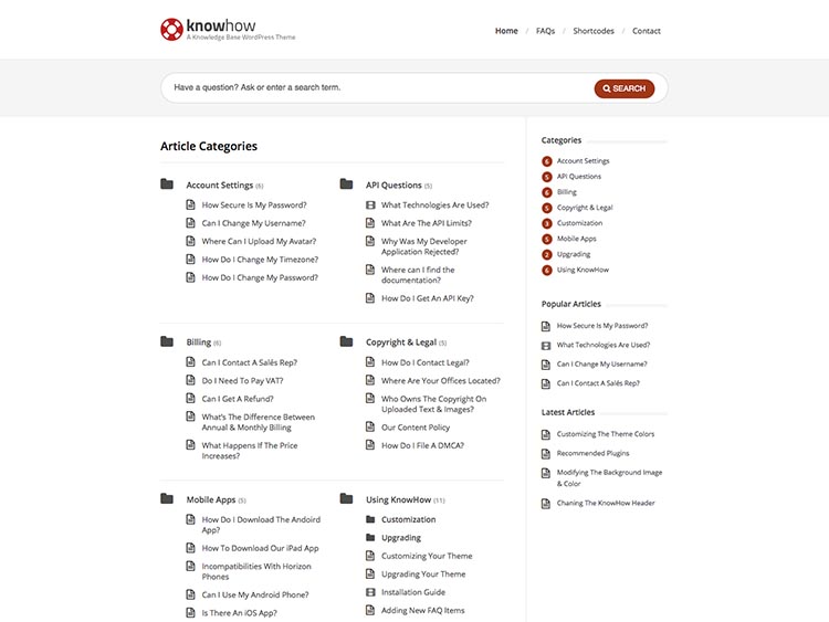 KnowHow - Best WordPress Wiki Themes