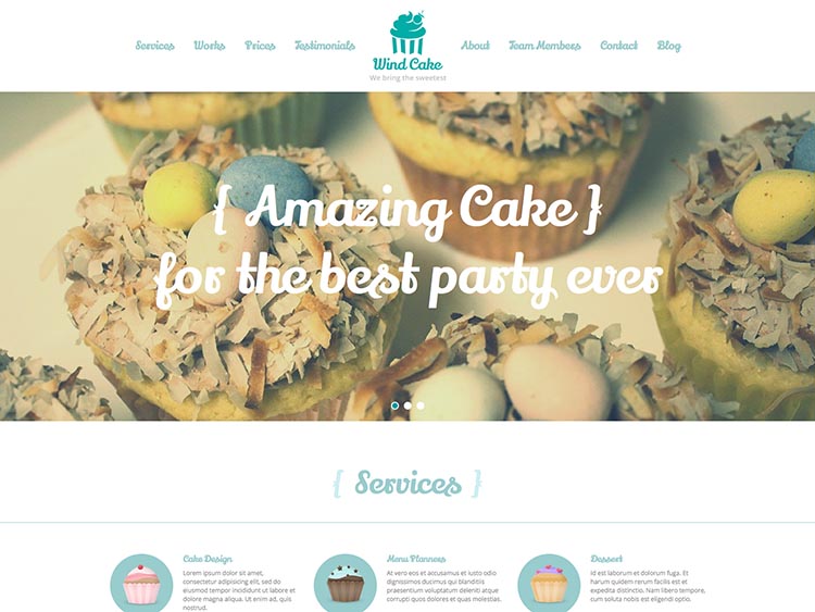 Best WordPress Cake Shop and Bakery Themes