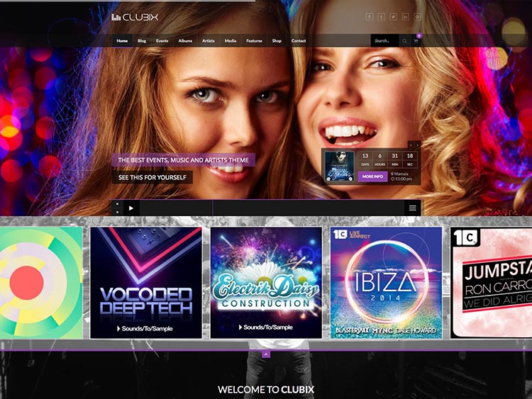 Best bar and dance club theme for WordPress
