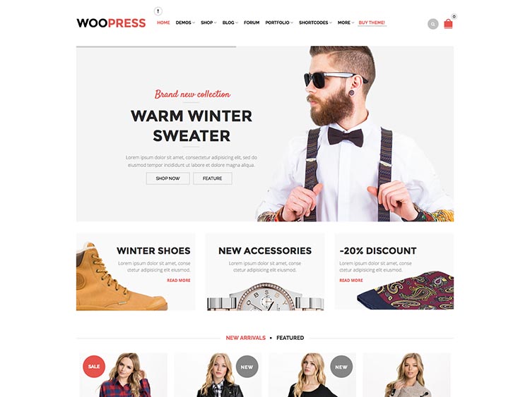 WooPress WooCommerce Theme for WordPress
