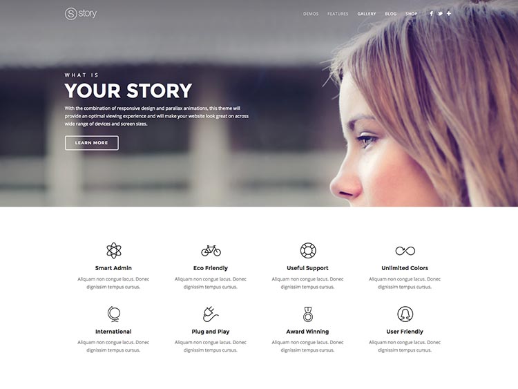 Story Mobile & Multipurpose WordPress Theme
