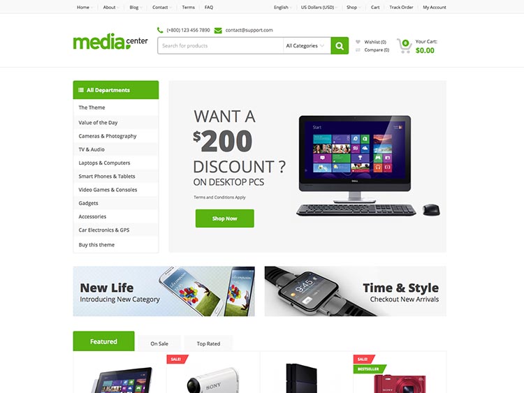 Best WooCommerce theme for electronics and technology online stores