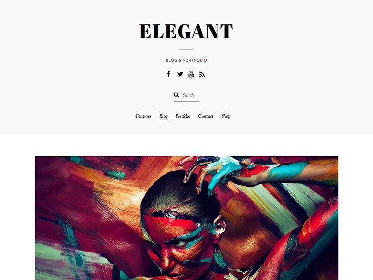 Elegant WordPress Personal Blog Theme
