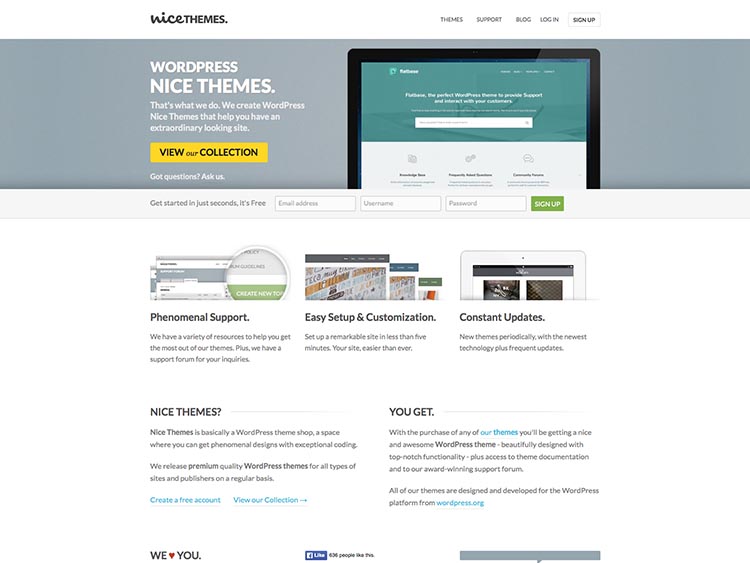 WordPress Theme Designer NiceThemes