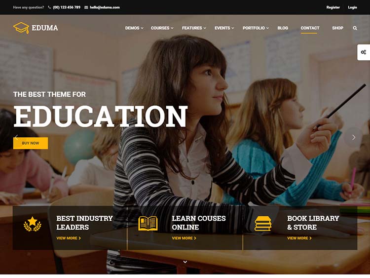 Best Education WordPress Theme for 2016
