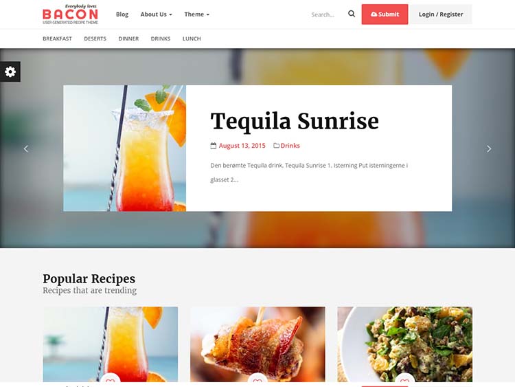  Easily share your recipes with one of the best WordPress Food blog and recipe themes