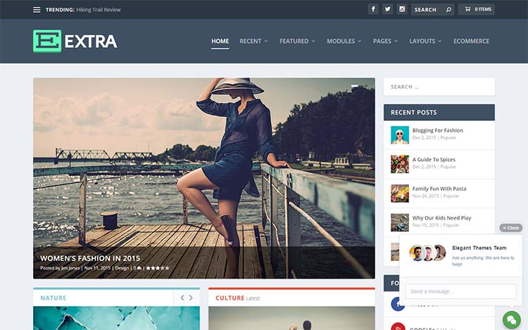 The best (and our current favorite) magazine theme for WordPress