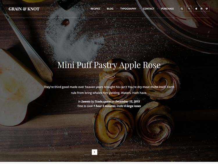 Grain Knot Just another WordPress Theme
