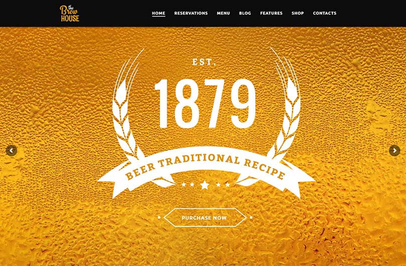 The best brewery theme for WordPress
