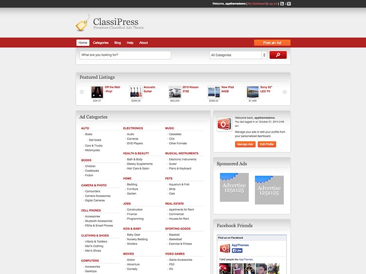 ClassiPress - Best WordPress Classified Ads Themes